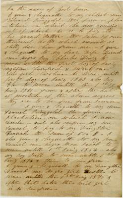Samuel Ringgold will