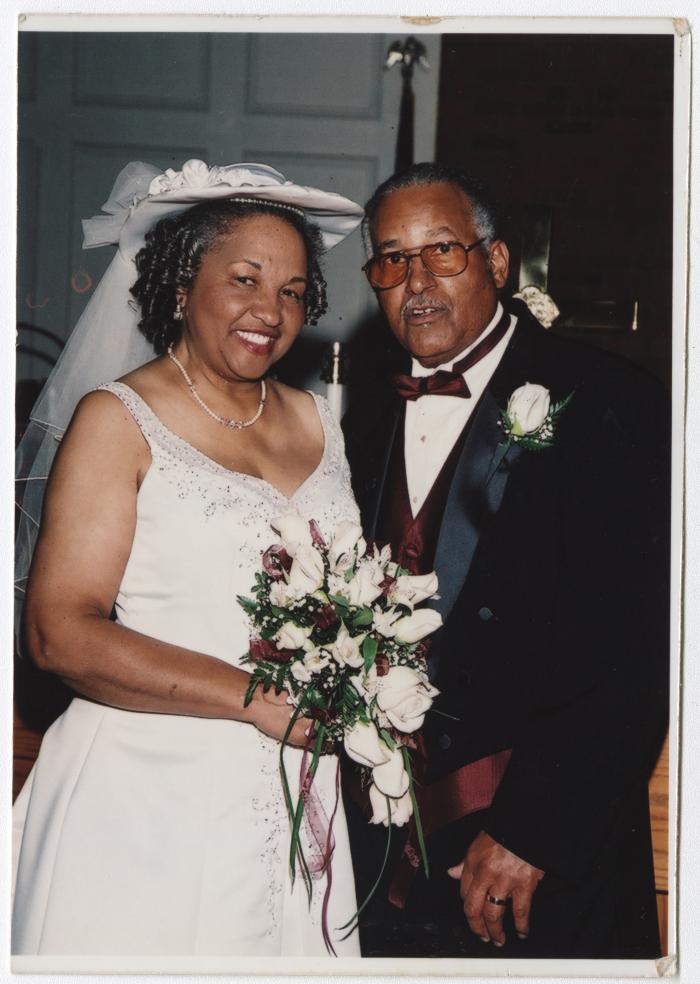 Mary and Wendell Hutchins Wedding Picture, 2004