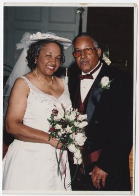 Mary and Wendell Hutchins Wedding Picture, 2004