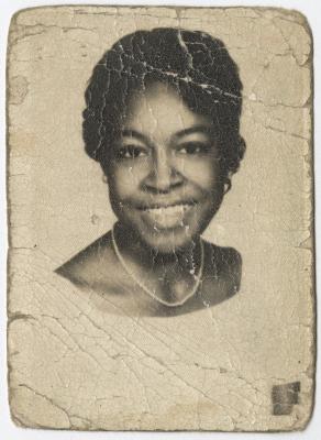 Marjorie Frazier's 1962 Garnet High School graduation picture