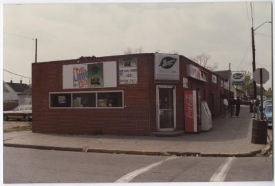 Charlie Graves' Uptown Club in Chestertown, MD Prior to Demolition, 1988