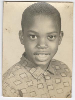 Portrait of a young boy