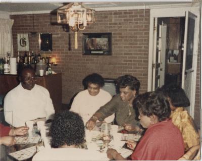 Pokeno party at home of Charlie Graves 