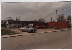 Street view of Uptown Club, prior to demolition day circa 1988