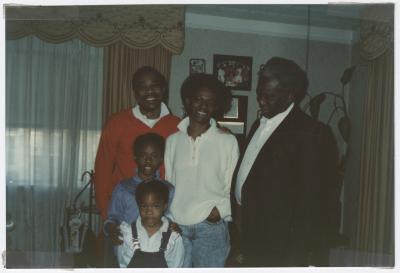 Charles Waters, Marilyn Nue, Charlie Graves, Nuwana Waters and Tanya Waters 