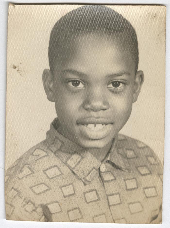 Portrait of a young boy