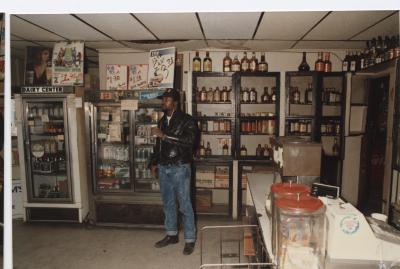 Man inside a General Store