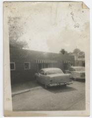 View to entrance of Charlie Graves Uptown Club Restaurant and Bar, Circa 1956