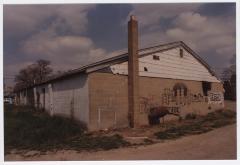 Right side view of Uptown Club prior to demolition day, circa 1988
