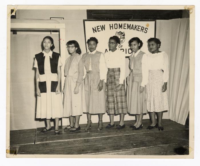 Six New Homemakers of America