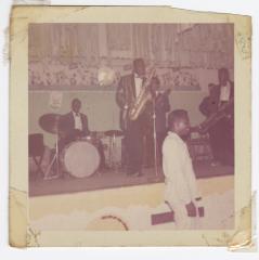Junior Walker and the All Stars playing a gig at the Charlie Graves' Uptown Club