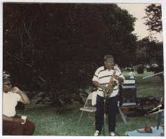 Memorial Day picnic with Jazz Johnson and a Jones Brother at the residence of Mr. Charlie Graves
