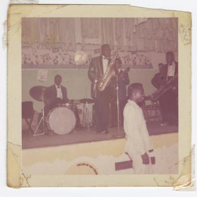 Junior Walker and the All Stars playing a gig at the Charlie Graves' Uptown Club
