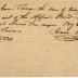 Isaac Turner receipt