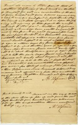 Bill of sale for Rachel and Edward