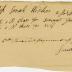 Sarah Piner Wickes receipt