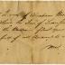 Payment received for hire of an enslaved man