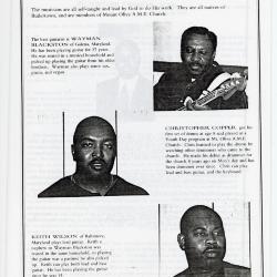 Mout Olive A.M.E. Church singers