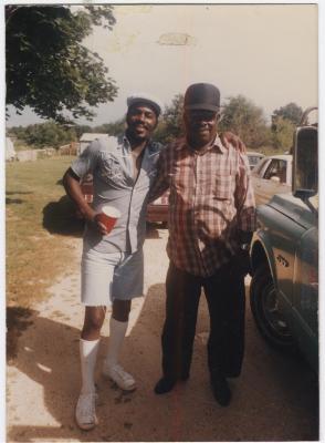 Johnsons - Barry and father "Bubby"