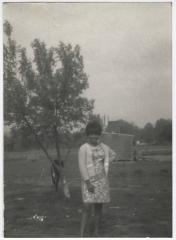 Shirley Sisco Jones, likely in Quaker Neck, MD, circa 1960s