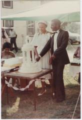 Darius Johnson's parents' marriage at the Coleman Farmhouse in Coleman, MD.