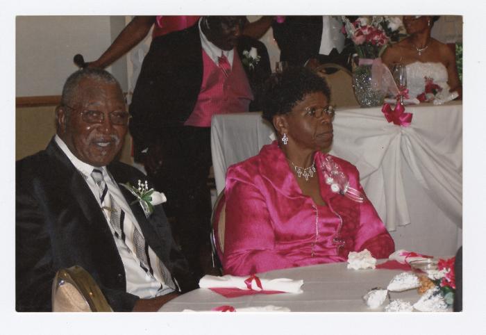 Chris and Mary Walker at a wedding