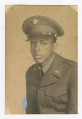 Leon Donald Hamilton in Army military uniform
