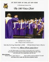 A Christmas Concert by the 100 Voice Choir