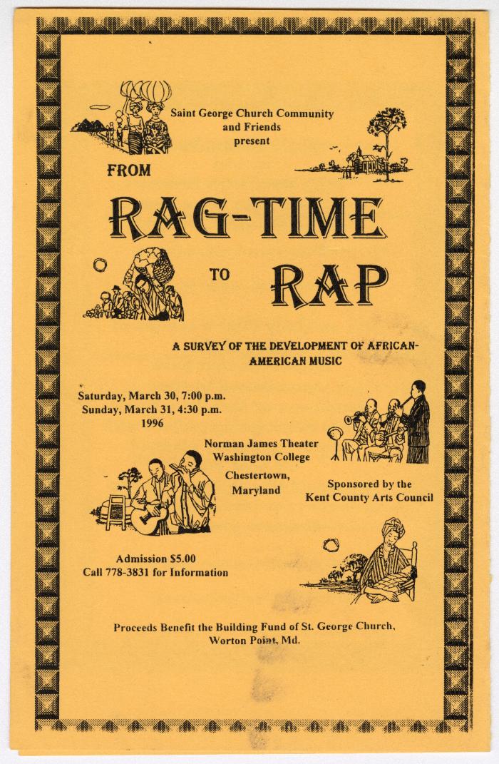 From Ragtime to Rap - A Survey of the Development of African American music