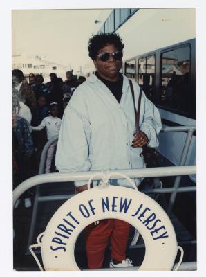 Mary Walker aboard the Spirit of New Jersey
