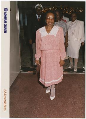 Jane Slaughter on Admiral Cruise Ship