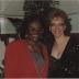 Eliza Jackson and Marge Donovan at Gaylord Container Employee Christmas Party