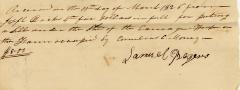 Receipt of Joseph Wickes IV
