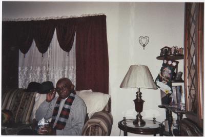 William Wesley Jackson in his Living Room 