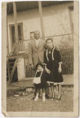 Photo of a Family Dressed Up for Church