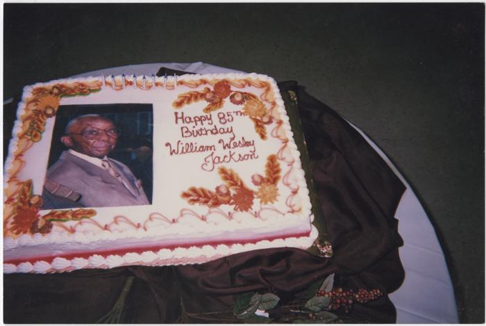 William Wesley Jackson's 85th Birthday Cake