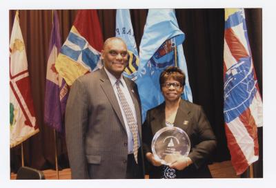 Mary Walker and Kent County Commissioner William Pickrum 