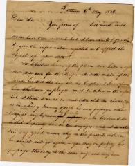Letter to Joseph Wickes IV