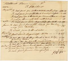 Receipt of Joseph Wickes IV