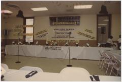Set Up for a Religious Meeting Lead by Mary Eliza Jackson