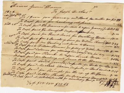 Receipt of Joseph Wickes IV