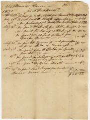 Receipt of Joseph Wickes IV