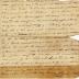 Fragment of letter; receipt of Joseph Wickes IV