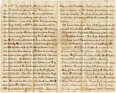 Letter to Joseph Wickes IV