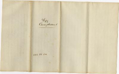 Survey of the lands of James Greenwood