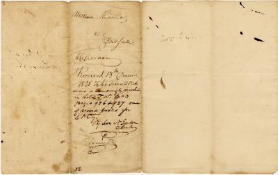 Note to Joseph Wickes IV