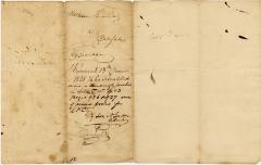 Note to Joseph Wickes IV