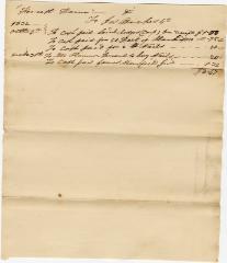 Receipt of Joseph Wickes IV