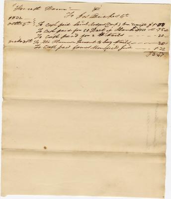Receipt of Joseph Wickes IV