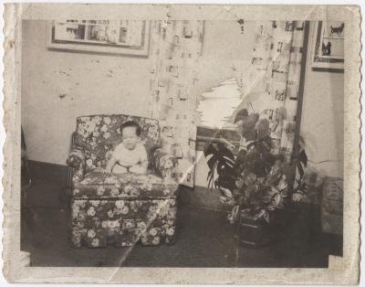 Baby on a chair 1966